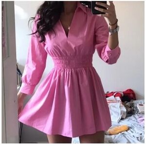 ⭐Brand new Zara Poplin cotton mini dress- Size Small